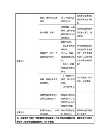 居家发球要领教学——打造高效排球发球技巧（家庭训练的关键方法和技巧）